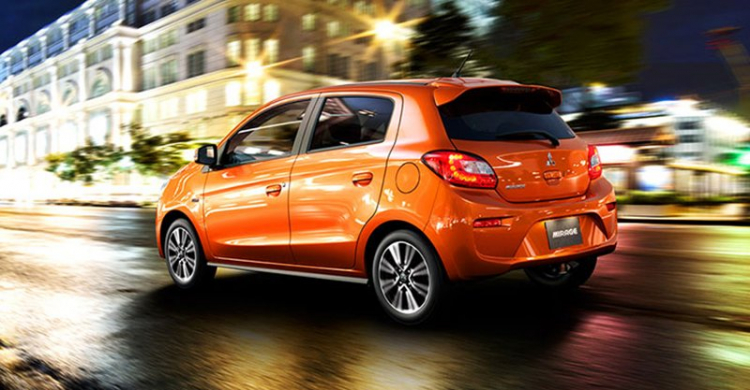 Mitsubishi Mirage và Attrage 2017 nâng cấp ở Thái Lan