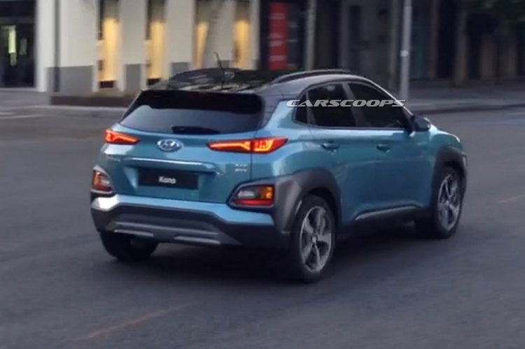 Hyundai Kona lộ diện tại châu Âu