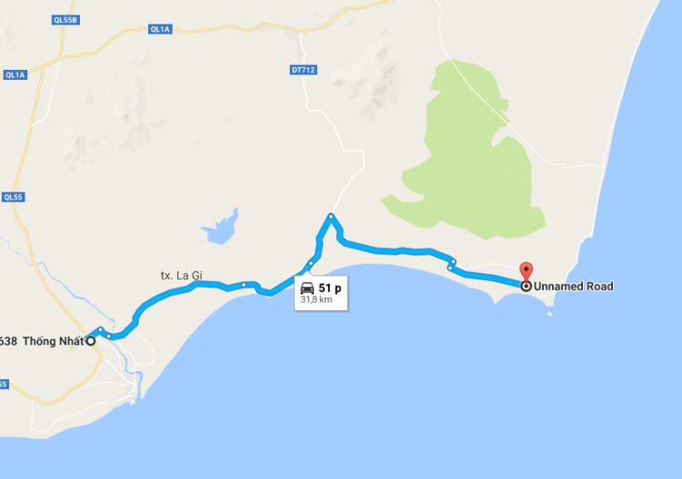 Saigon - Hồ Cốc - Kê Gà - Mũi né Saigon - Hồ Cốc - Kê Gà - Mũi né