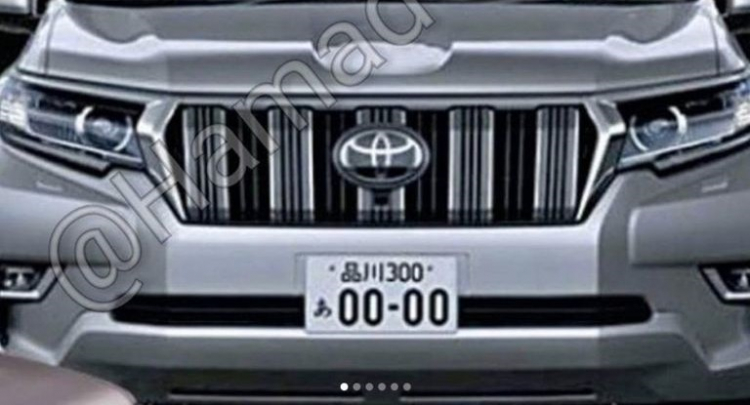 Toyota Land Cruiser Prado 2018 bất ngờ xuất hiện trên mạng xã hội