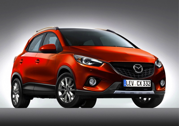 Mazda sắp có CX-3 “so kè” với Ford EcoSport