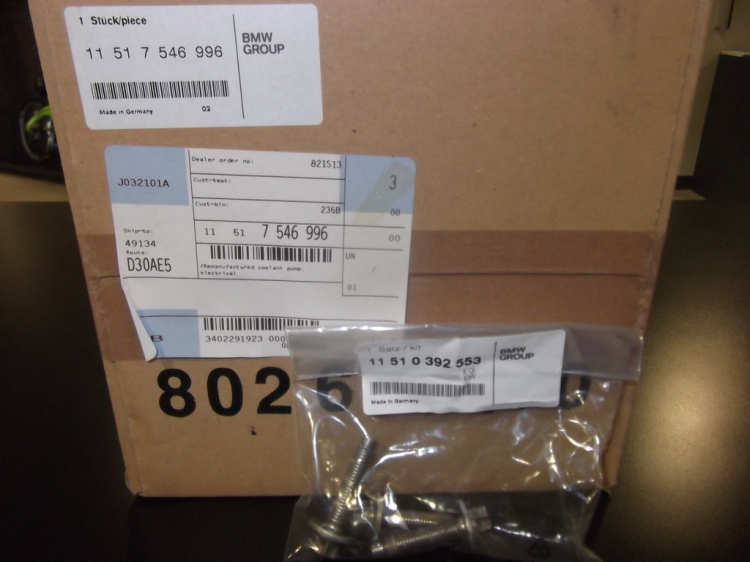 Nhờ các Bác tư vấn giúp em bơm nước X5 2010 Nhờ các Bác tư vấn giúp em bơm nước X5 2010