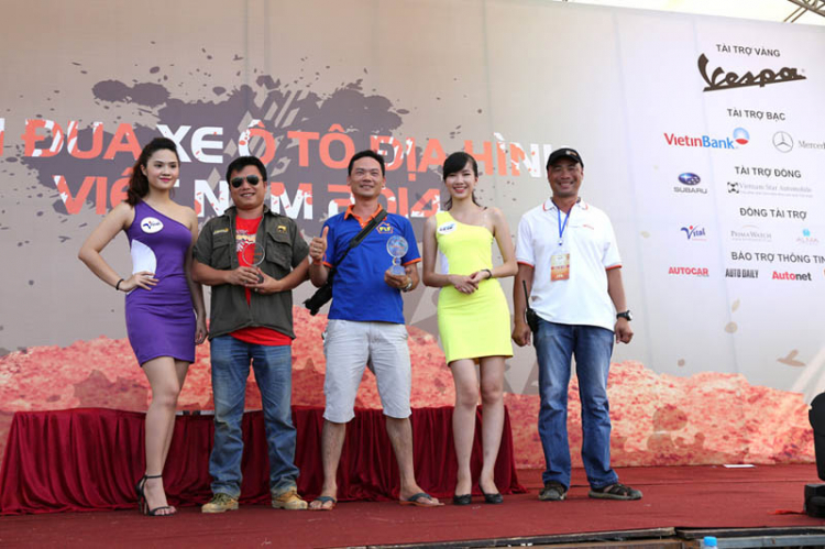 BTC Vietnam Offroad Cup 2014 công bố kết quả chính thức