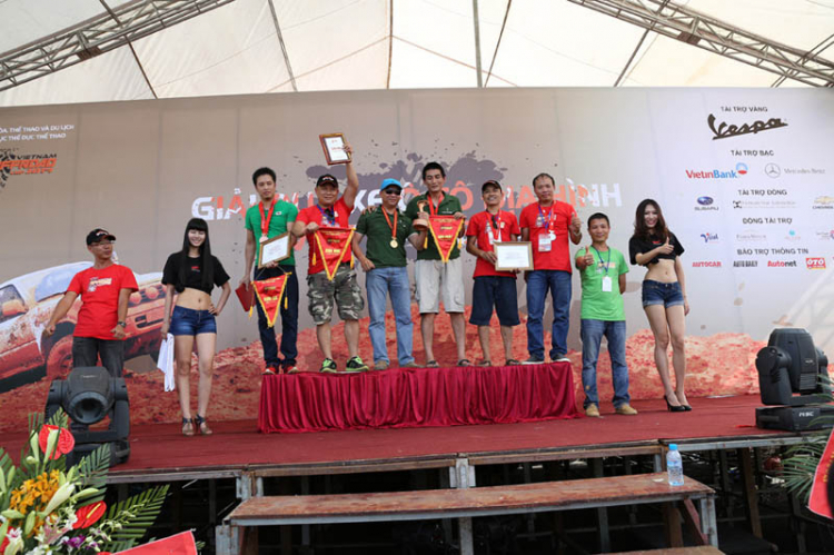 BTC Vietnam Offroad Cup 2014 công bố kết quả chính thức