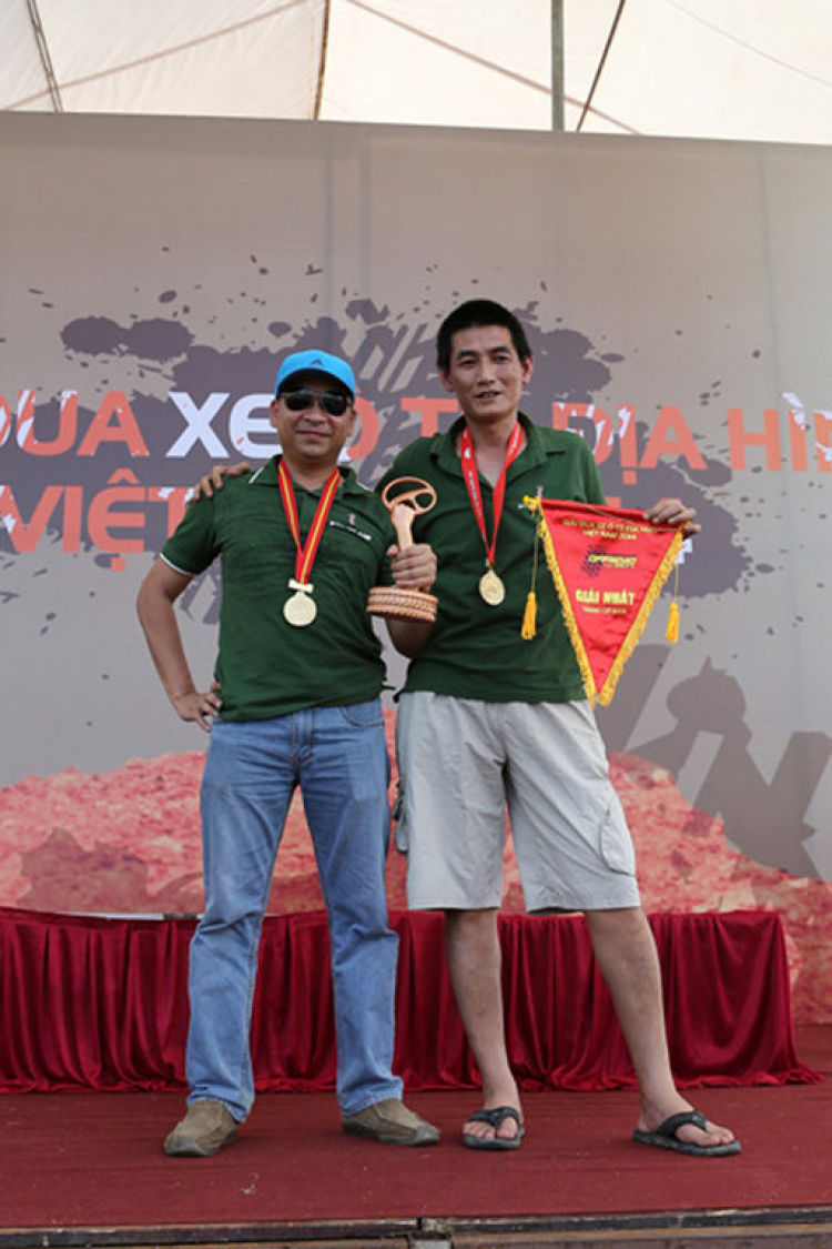 BTC Vietnam Offroad Cup 2014 công bố kết quả chính thức