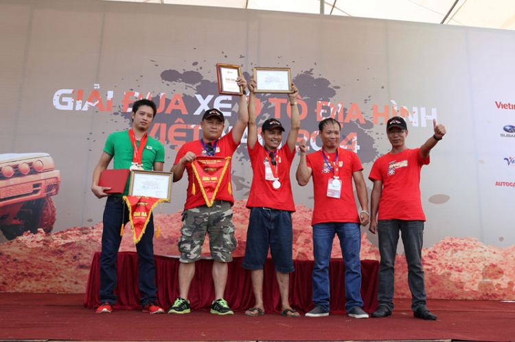 BTC Vietnam Offroad Cup 2014 công bố kết quả chính thức