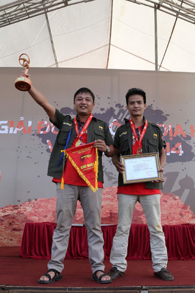 BTC Vietnam Offroad Cup 2014 công bố kết quả chính thức