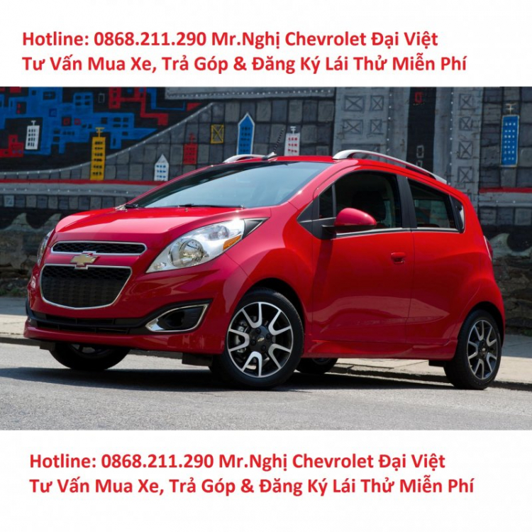 Chevrolet Spark Duo 2017, Giao Xe Ngay, Hỗ Trợ Trả Góp 80%