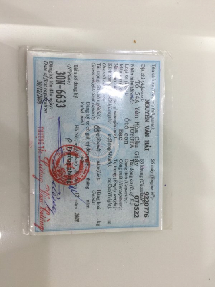 Camry: Trao đổi kinh nghiệm sửa chữa, phụ tùng Camry 8X 9X 0X (Đời 86 đến 2000) Camry: Trao đổi kinh nghiệm sửa chữa, phụ tùng Camry 8X 9X 0X (Đời 86 đến 2000)