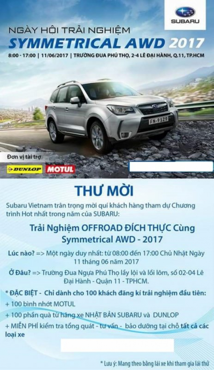 Trải Nghiệm S-AWD 2017 Trải Nghiệm S-AWD 2017