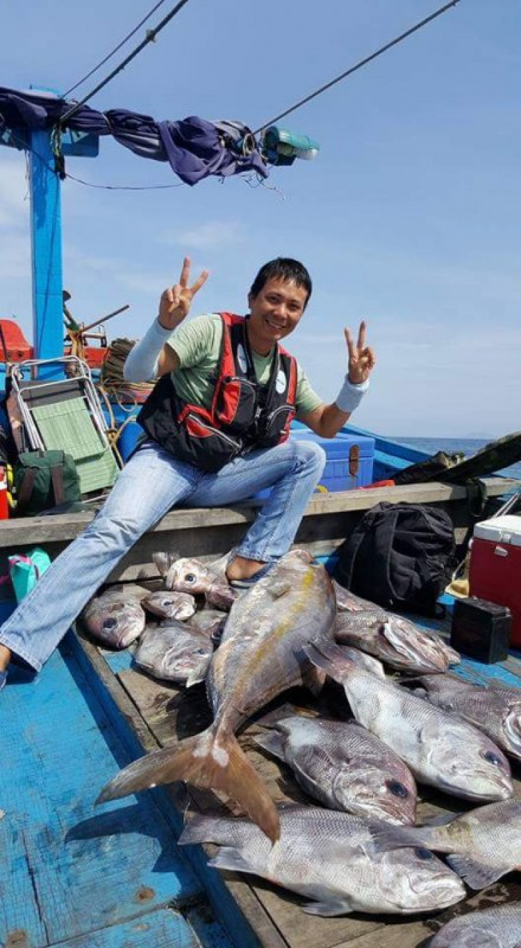 Hành trình những chuyến câu biển Hành trình những chuyến câu biển
