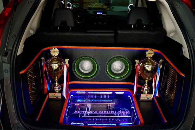 Cấu hình xe Honda CR-V đoạt giải nhất cuộc thi âm thanh ô tô EMMA hạng mục Master Unlimited