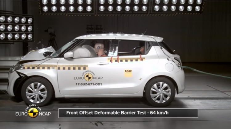 Euro NCAP: Suzuki Swift an toàn hơn sau nâng cấp