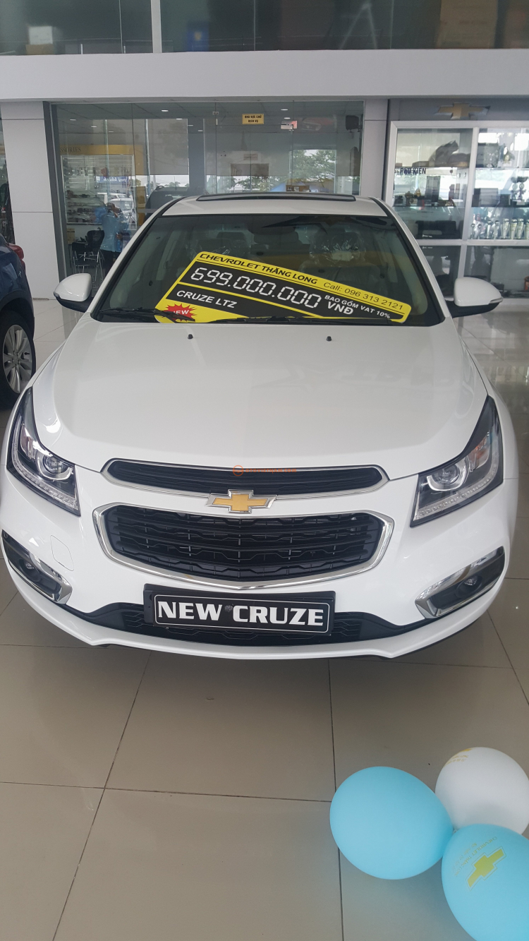 Chevrolet Cruze 1.8LTZ 2017