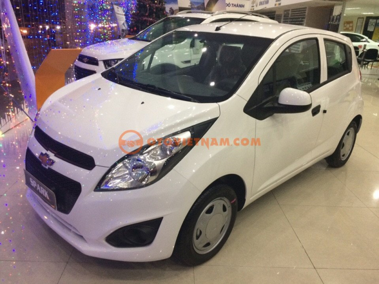 Chevrolet Spark LT 2017, hỗ trợ vay 80-95%