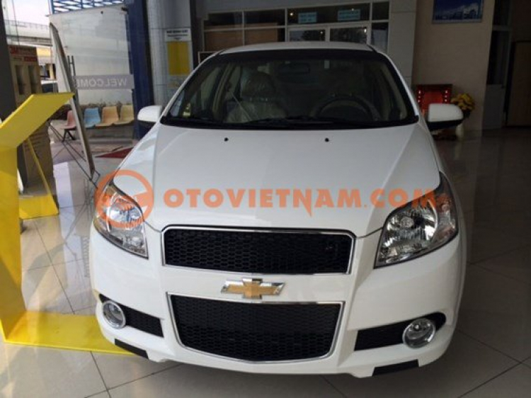 Chevrolet Aveo 2017 Hỗ trợ vay 90% giá xe