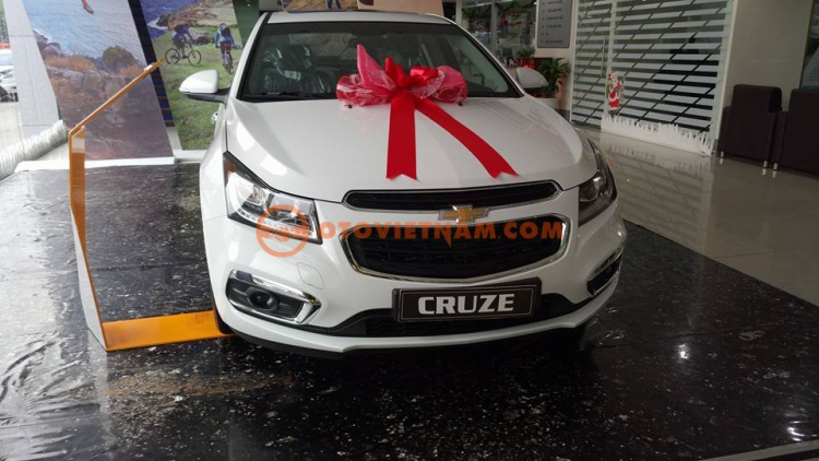 Chevrolet Cruze LTZ 2017,khuyến mãi 60 triệu