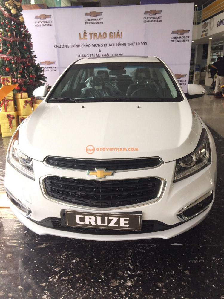 Chevrolet Cruze LTZ 2017 hổ trợ vay 100%