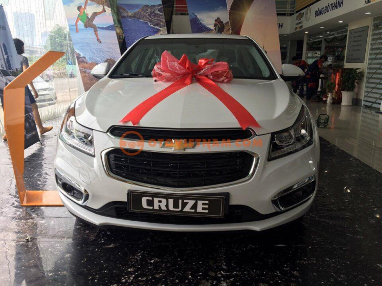 GIẢM NGAY 60TR KHI MUA XE CHEVROLET CRUZE 2017