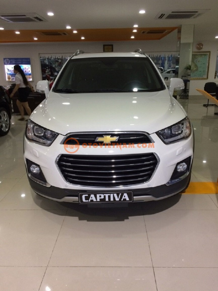 Chevrolet Captiva Revv 2017, hỗ trợ vay nhanh chón