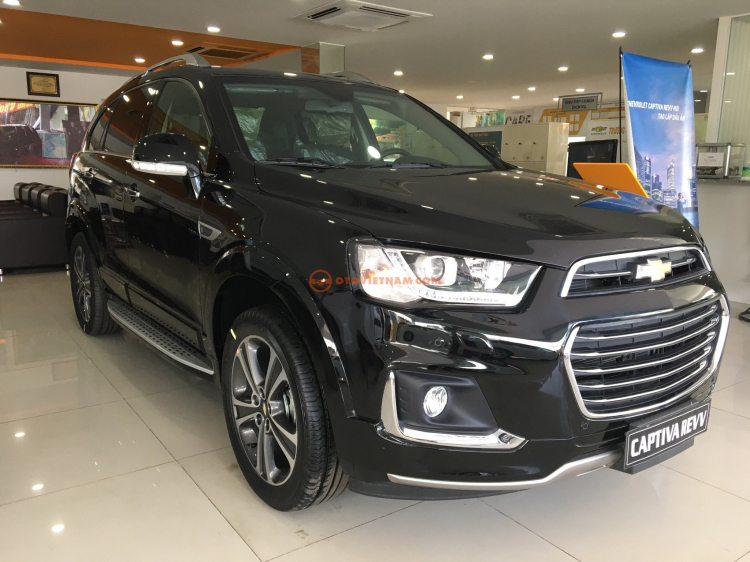 Chevrolet Captiva 2017, hỗ trợ vay lên đến 90-95%