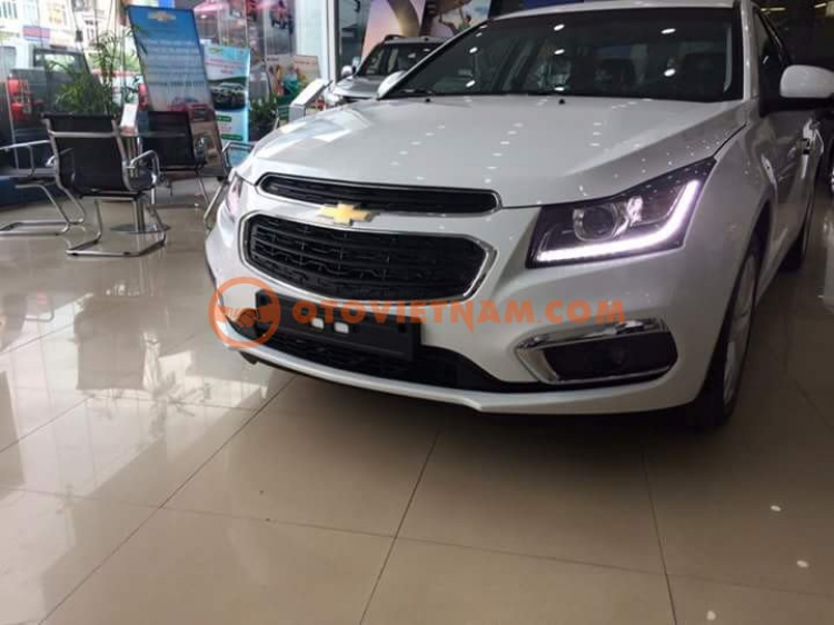 cruze mới, không cần trả trước, trả góp 100%