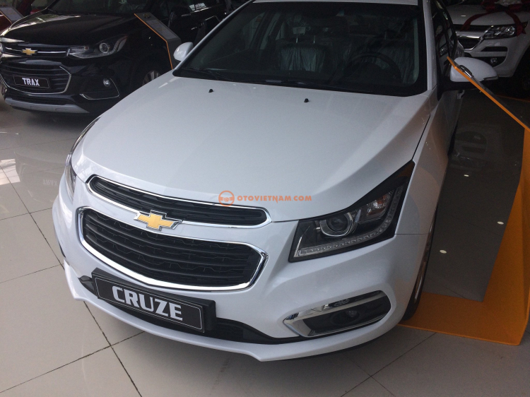 Chevrolet Cruze LTZ 2017, Khuyến mãi 60 triệu, HỖ