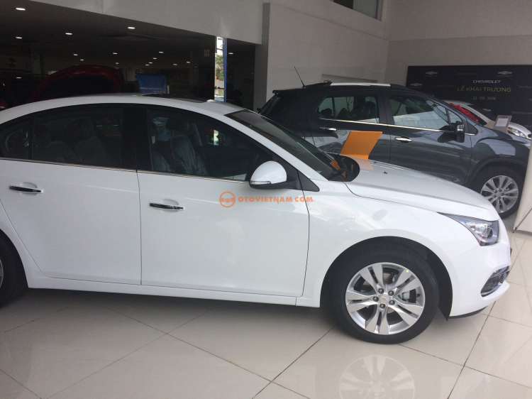 Chevrolet Cruze LTZ 2017, Khuyến mãi 60 triệu, HỖ