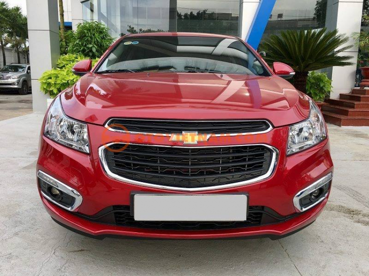 120 triệu có xe giao ngay, CRUZE 2017 LT 1.6