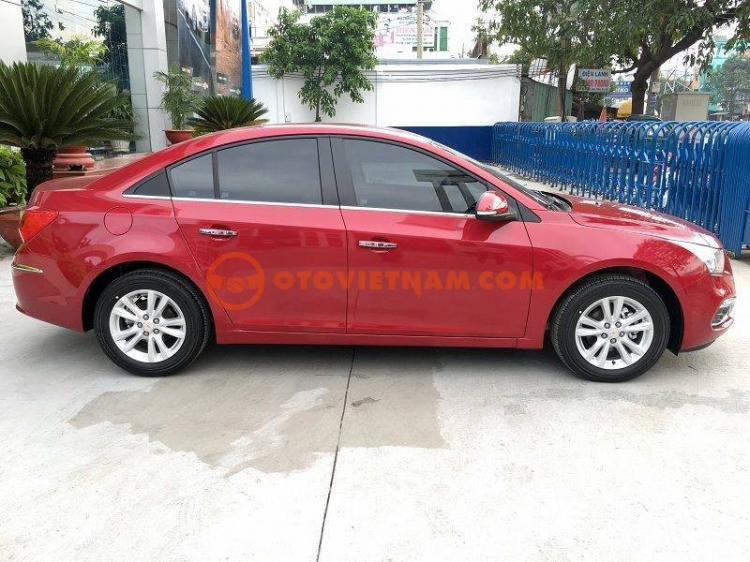 120 triệu có xe giao ngay, CRUZE 2017 LT 1.6