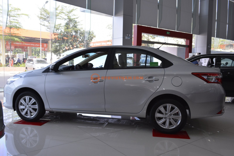 Giá xe Toyota Vios 2017 giảm giá khủng tại TP HCM