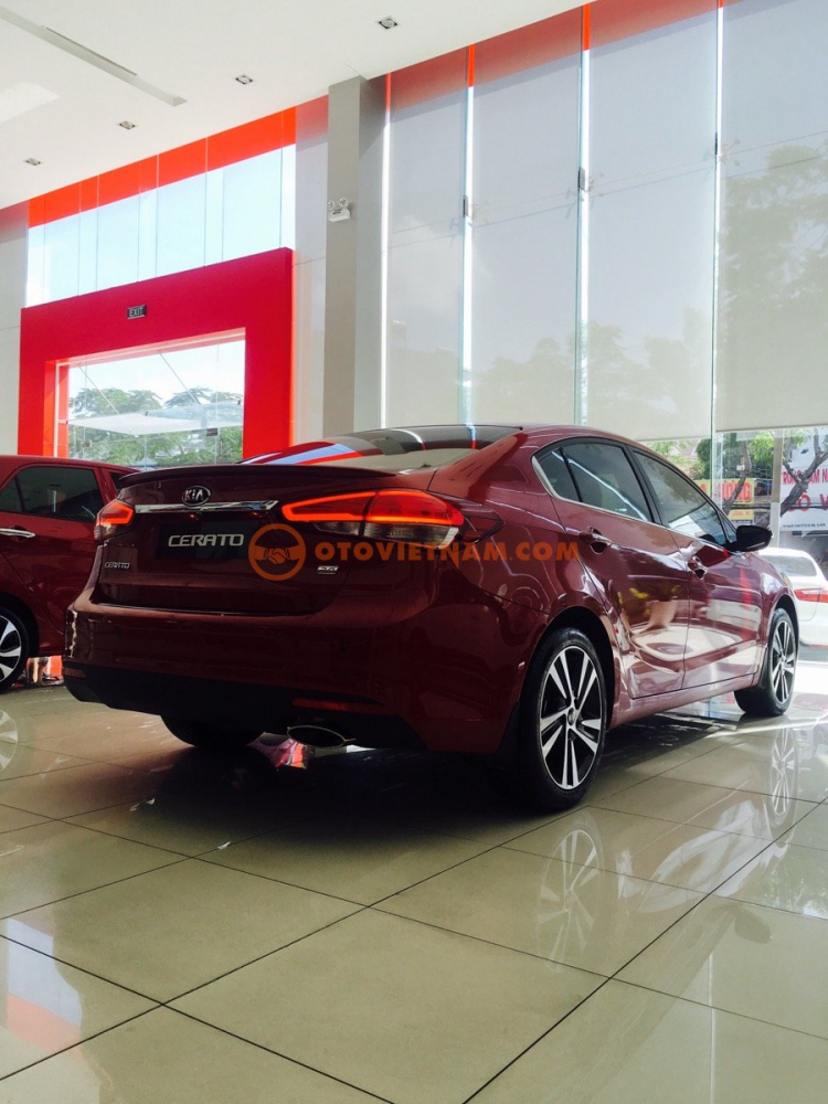 KIA CERATO 1.6AT 2017 - mâm mới đầy mạnh mẽ