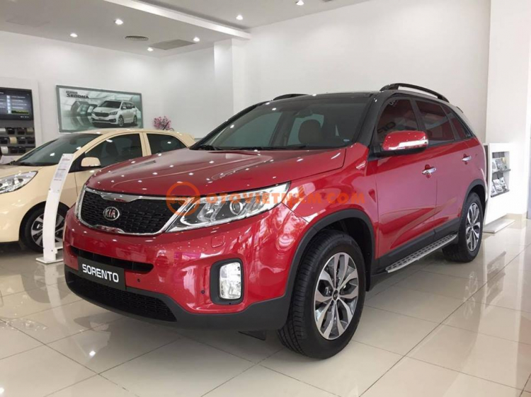 KIA SORENTO DATH 2017 -MÀU ĐỎ ĐEN CỰC LẠ