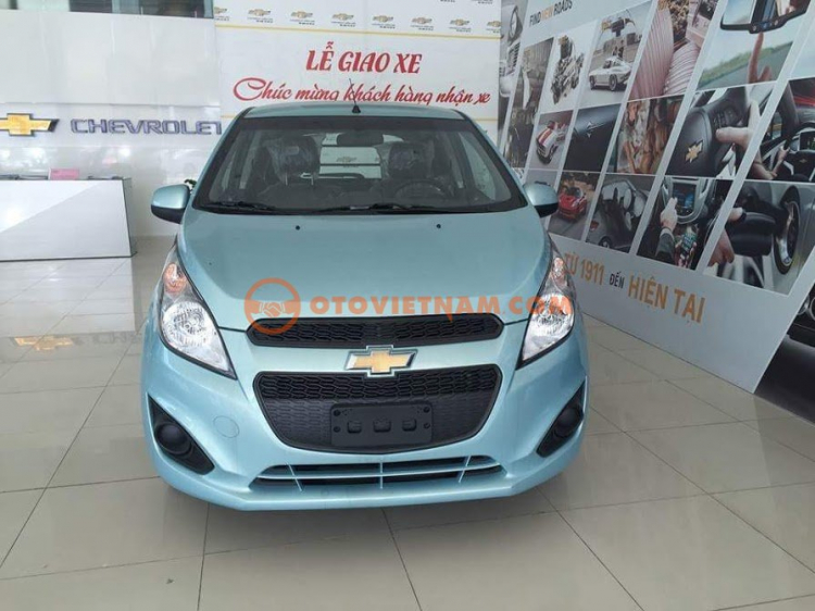 Chevrolet Spark Van 2017, xe giao ngay, vay 80%