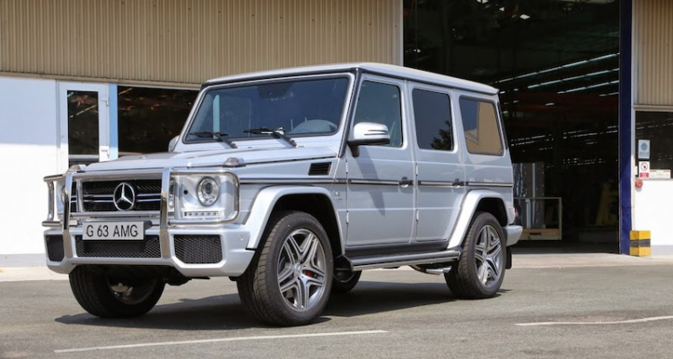 Mercedes-Benz G63 AMG giá 7,074 tỷ đồng tại Việt Nam