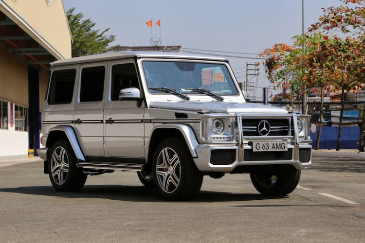 Mercedes-Benz G63 AMG giá 7,074 tỷ đồng tại Việt Nam