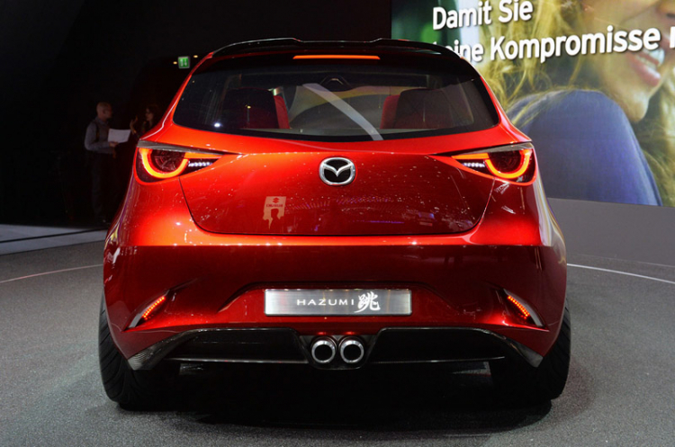 Hazumi Concept - tương lai của Mazda2 thế hệ mới