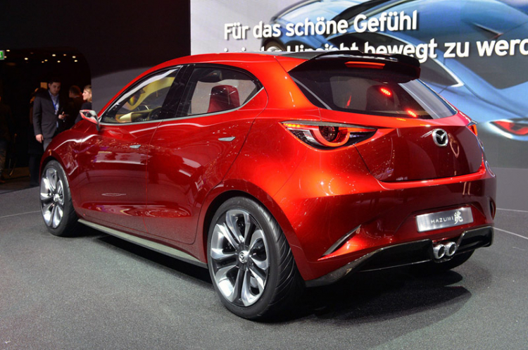 Hazumi Concept - tương lai của Mazda2 thế hệ mới