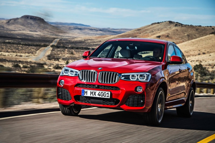 BMW X4 chính thức bước ra ánh sáng