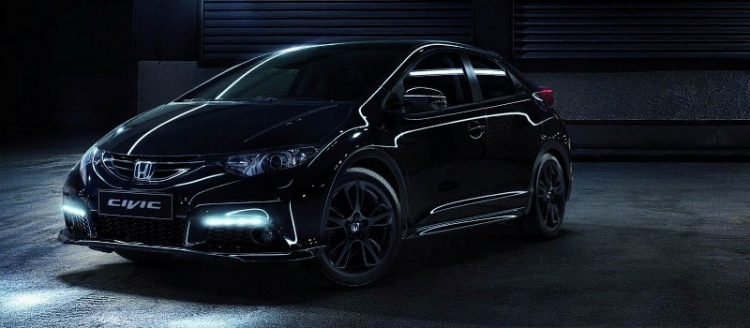 Honda ra mắt Civic phiên bản Black Edition tại Geneva Motor Show 2014