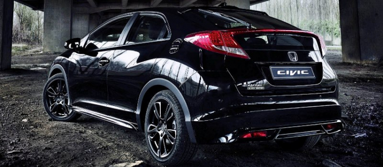Honda ra mắt Civic phiên bản Black Edition tại Geneva Motor Show 2014