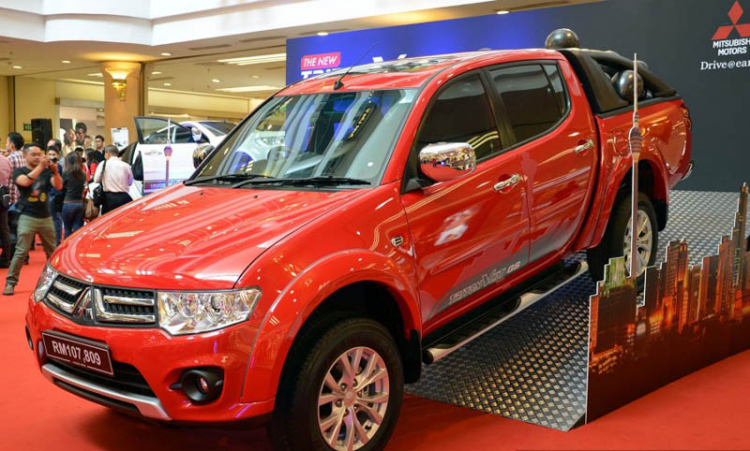 Mitsubishi Malaysia ra mắt Triton facelift 2014