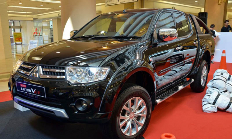 Mitsubishi Malaysia ra mắt Triton facelift 2014