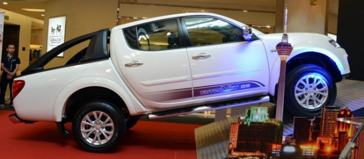 Mitsubishi Malaysia ra mắt Triton facelift 2014