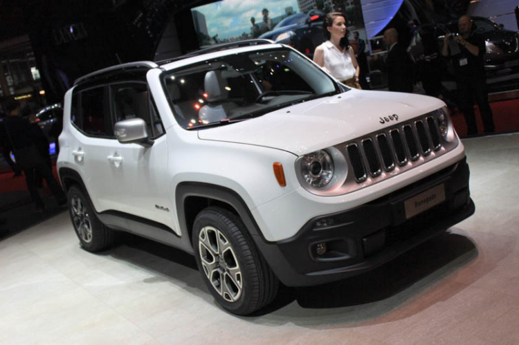 Jeep Renegade 2015, chiếc Jeep nhỏ nhất xuất hiện ở Geneva Motor Show 2014
