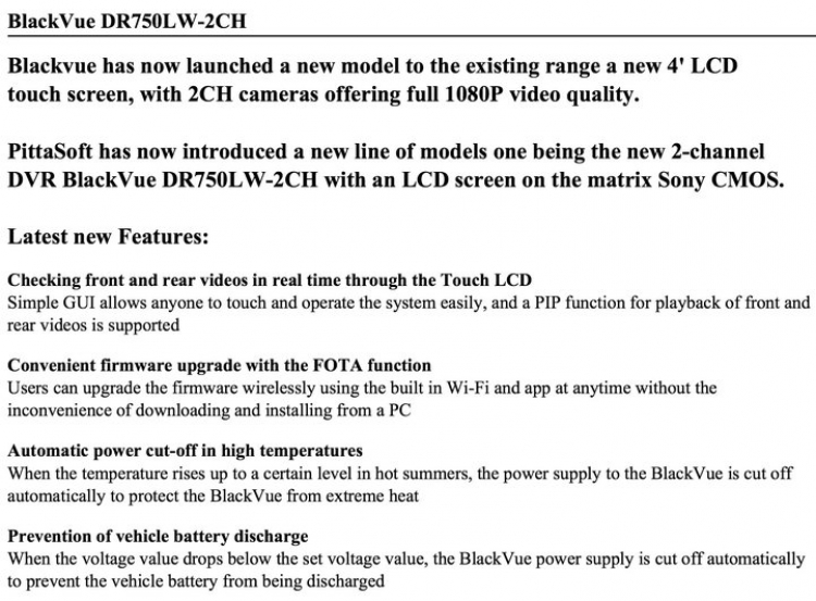 Camera hành trình cao cấp Blackvue Korea , HP (USA) và Interface  Korea cho Merc, BMW, Audi