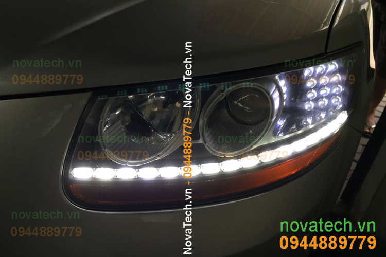 Ford Ranger Wildtrak chạy từ Hà Nội vào SG độ Bi-Xenon và Mí LED với Angel Eyes LED