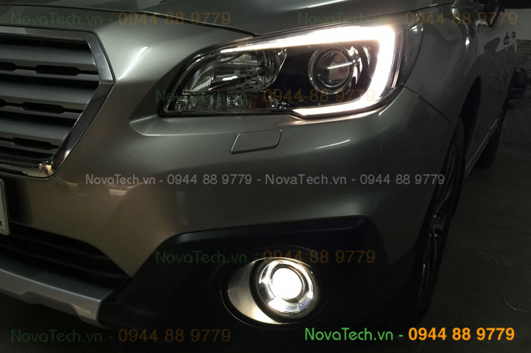 Ford Ranger Wildtrak chạy từ Hà Nội vào SG độ Bi-Xenon và Mí LED với Angel Eyes LED