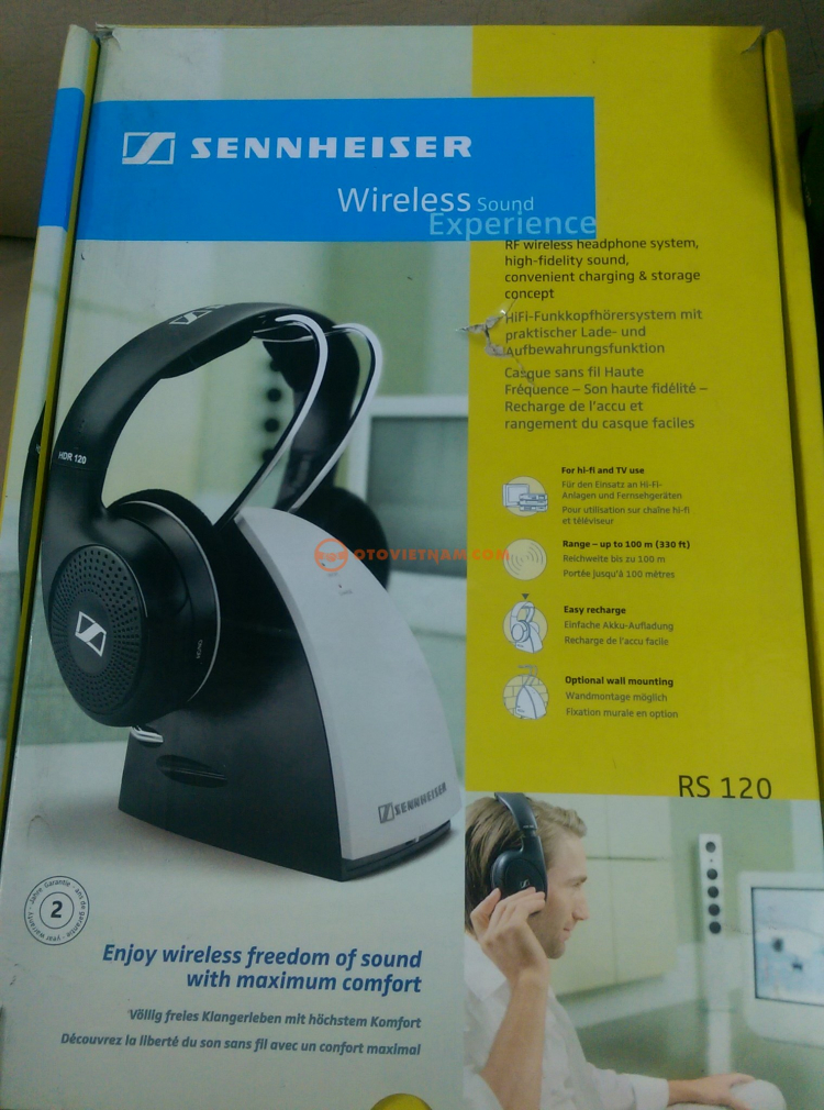 Tai nghe không dây Sennheiser RS120 Wireless Headp