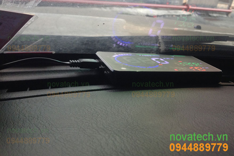 Head Up Display A8 -HUD A8 thế hệ mới nhất, chức năng khủng, nhắc sang số, tiết kiệm xăng - BH 1 năm